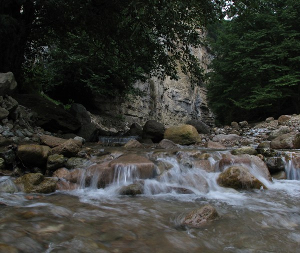 Дорога на Чегемские водопады